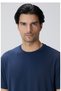 Lacivert Basic T-shirt - 6