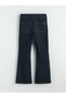 Trendlucky Petite Flare Women's Jean Pants with Difference in Color - 6