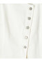 Nevavm Asymmetrical Collar Women's Jean Vest with Difference - 7