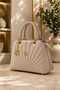 Star Detailed Two-Compartment Fully Lined Stylish Daily Use Bag Women's Crossbody Shoulder Bag