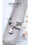 In-Line Butterfly Figure Steel Necklace - 3