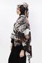 Painting Pattern Shawl Mink - 3
