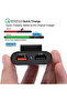 Universal 4 Ports USB Car Charger Front Seat Back Seat QC3.0 Quick Charging USB Adapter for Car C... - 3