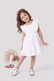 Embroidered Detailed Ruffled Girl's Dress - 2