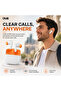 سماعات أذن لاسلكية حقيقية DUB P70، مشغلات صوت 10 مم، 4 ميكروفونات بتقنية AI-ENC، 35 ساعة تشغيل، مقاومة للماء IPX4، لون أبيض - 3