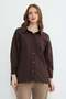 Basic Single Pocket Oversize Shirt - 3