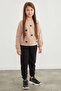 Elastic Waist Pocketed Jogger Sweatpants for Girls
