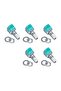 50K 5pcs RV097NS 5PIN shaft 15mm amplifier sealing Potentiometer 5K 10K 20K 50K 100K 500K B5K with a - 7