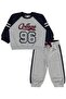 College Printed 6-18 Month Set - Navy Blue - 4