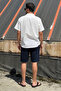 Men's, collar detail, cotton, old money, short sleeved shirt - 5