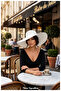 The Most Extensive Expression of Elegance: 47 cm Ultra Wide Brim Luxury Straw Hat (Inner Drawstring Available)