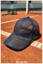 Full Mesh, Long Visor Tennis Hat (with Adjustable Metal Buckle Belt) - 4