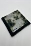 Cloud Pattern Soft Cotton Textured Dark Green Scarf, Non-Slip, Firmly Structured, Needle-Free Use, Anti-Sweat 95X95 - 2