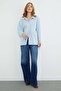 Basic Single Pocket Oversize Shirt - 3