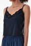 Lace Rope Strap Modal Crop Body - 7