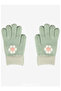 95% Acrylic 5% Elastane, Girls' Gloves (4-8 Years Old) - 4
