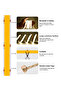 DC 24V 960 LEDs 3000K Warm White Super Bright COB LED Strip Light 2600 Lumen/m High Density 960LEDs/ - 5
