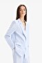 Afra X Defacto Oversize Wide Fit Flowy Fabric Blazer Jacket Z8276Az25Sp - 3