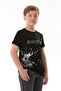 100% Cotton Text Printed Boy's T-Shirt - 4