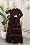 Premium Abaya Ferace with Braid Detail - 2
