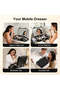 Lifestyle Makeup Case With Portable Led Light Mirror - Black - 4