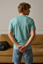 Men's Short Sleeve Comfortable Cotton T-Shirt - 3