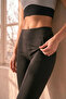 High Waist Gathering and Firming Lycra Jogger Sweatpants Joggers - 2