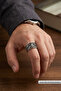 Special Design Masculine Adjustable Men's Ring with Mythological Tree of Life Motif - 2