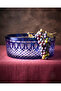 Cutting Decor Handcrafted Tableware Presentation Holder Glass Bowl