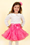 Fuchsia Girl's Tutu Skirt - Bonita - 2