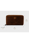 Men's Genuine Leather Brown Multi-Compartment Handbag - 3