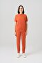 Tile Star Best Lycra Suit Two-Way Lycra Fabric Rib Detail Scrubs Bottom Top Suit