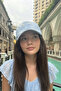 Luxury Daisy Embroidered Hat Spring Picnic Festival |   Blue Women's Denim Cap - 4