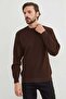 Pulover basic cu guler rotund