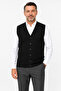 Men's Middle-Aged and Older Knitwear Knitted Acrylic Buttoned Winter Dad Vest 2050 - 2