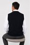 Men's Middle-Aged and Older Knitwear Knitted Acrylic Buttoned Winter Dad Vest 2050 - 5