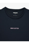Slim Fit Crew Neck Short Sleeve Printed Crop Sports T-Shirt - 8