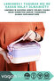 Bento 1600ml Lunchbox New Collection 2-Layer Steel Lunchbox Lunch Box - 4