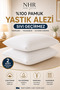Waterproof / 50x70 cm Zippered Cotton Pillow (2 Pieces)