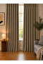 Camel Thick Textured Sunshade Curtain with Darkening Effect High Privacy Sun Blocker (Width X Length)