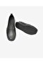 33660 Zn Leather Comfort Casual Women's Shoes Black - 5