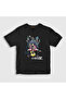 Unisex Kids Black Band Gorillaz T-shirt 54129tt