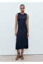 Belted midi length dress - 2