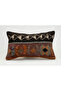 Vintage Throw Pillow Cover Made from Handmade Rug, Wool, 30X50 cm