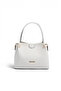 White - Women's Handbag with White Logo Sp1254