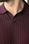 Mürdüm Slim Fit Polo Collar Knitwear Men's T-Shirt E7472 - 3
