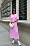 Women's Washable Stoned Slit Dress - 3