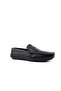 90220 Genuine Leather Black Men's Casual Shoes - 2