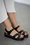 Fully Orthopedic Genuine Leather Comfortable Women's Daily Sandals - 3