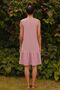 Women's Powder Sleeveless Skirt Ruffle Dress Arm-26Y001081 - 2